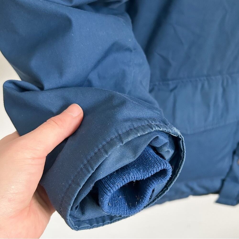 Woolrich Vintage Down Puffer Coat Blue Size M - Picture 7 of 12